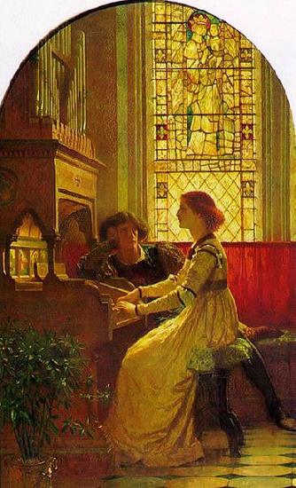 Frank Bernard Dicksee Harmony